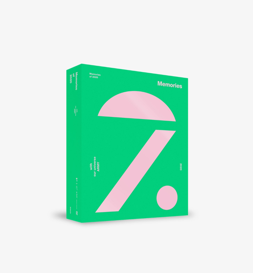 Official Kpop BTS Memories 2020 года DVD, Blue-Ray