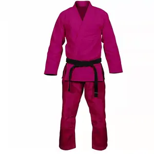 Disesuaikan Unisex BJJ Gi 100% katun seni bela diri seragam Harga kompetitif untuk pakaian olahraga dewasa Model MAC-MA-BJJU-H-0017