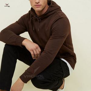 Otoño Invierno hombres sudadera de lana de alta calidad Casual Jumper Hood gimnasio Fitness correr entrenamiento impreso de talla grande de punto - Product Image 2