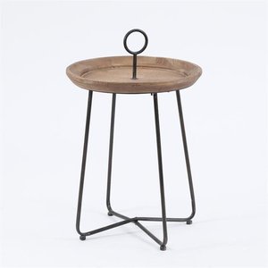 Mesa lateral de Metal, juego de diseño moderno y contemporáneo, si 2 uds. ACENTOS hechos a mano por Axiom para el hogar - Product Image 6