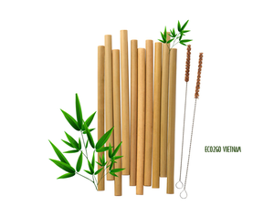 Pailles de bambou écologiques en bambou, lot de pailles en 100% naturel de haute qualité au Vietnam - Product Image 4