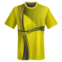 Camiseta Deportiva de Fútbol Personalizada para Maratón, Sublimada, Transpirable, 100% Poliéster, para Hombre, con Spandex/Poliéster