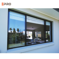 Ventanas Corredizas de Aluminio para Casa Moderna, Diseño de Rejillas para Ventanas Corredizas
