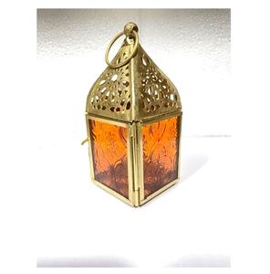 Nuevo diseño marroquí oriental Metal/linterna de vidrio para decoración del hogar interior y exterior para bodas y celebraciones navideñas - Product Image 1