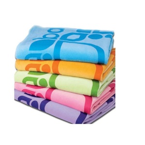 Égyptien 100% coton biologique Gots certificat imprimé léger doux serviettes de plage pour chaise longue espace affaires fête cadeaux - Product Image 3