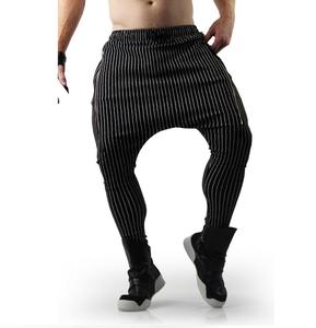Men Drop Crotch Pants <b>Pantaloon</b> Fashionable Regular Wear Drop Crotch Pants 100% Cotton fleece Pants - Product Image 2