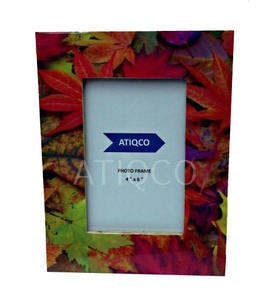 Modern Indian New Leaves Design Enameled Wood <b>Photo</b> <b>Frame</b> Smart Home Decor Hot Selling Stylish Picture <b>Frame</b> - Product Image 1