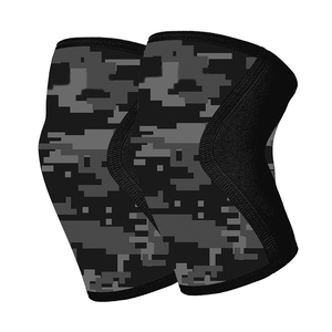 Custom Logo Powerlifting <b>Knee</b> <b>Compression</b> Sleeve 7mm Neoprene Fitness Pads Weightlifting <b>Knee</b> <b>Support</b> Brace Protector Silicone - Product Image 3