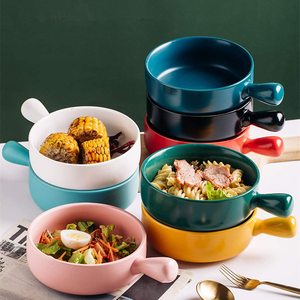 Bát Súp Sứ 21Oz Có Tay Cầm Bát Súp Hành Tây Pháp Cho Bộ Ngũ Cốc Hầm 4 SA0269 - Product Image 6