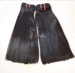 Cheveux naturels 15 cm de longueur pour cheveux lisses, Super soyeux et brillants, origine humaine - Product Image 4