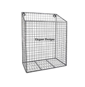 Luxury Classic Indian Handmade XL <b>Wall</b> Basket Set Stylish Fancy <b>Wire</b> Storage in Different Sizes <b>Wall</b> Basket - Product Image 5