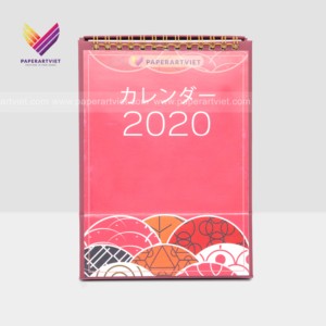 Tùy Chỉnh 2020 Bàn Lịch Thiết Kế Sáng Tạo Năm Mới Kinh Doanh Văn Phòng Phẩm Bảng Khuyến Mãi Món Quà Advent Kế Hoạch In - Product Image 2