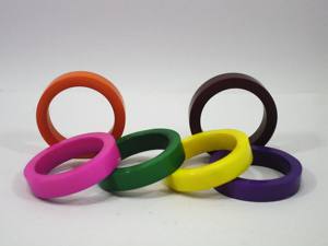 Anillo de soporte para servilletas de resina, anillo para restaurante, hotel y boda, color amarillo, personalizado, de alta calidad, último diseño - Product Image 4