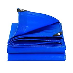 Tela cerata di vendita calda del PVC del camion della tela cerata impermeabile coperta merce all'aperto blu della tela cerata