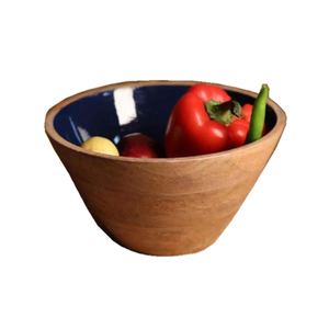 Design moderne écologique petit bol de service en bois vaisselle en bois sans joint caractéristique durable carton commodément emballé - Product Image 6