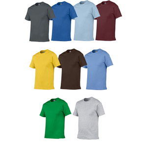 Summer Fashion 100% Cotton Washed Jersey Regular Fit Quick Dry Eco-Friendly Breathable Anti-Wrinkle O-Neck 200g <b>Silk</b> T-<b>shirt</b> <b>Men</b> - Product Image 2