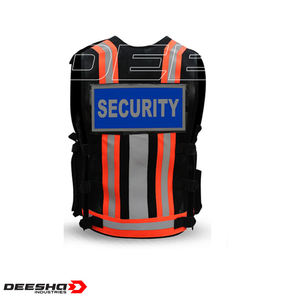 เสื้อแจ็กเก็ตใส่ทำงานผ้าโพลีเอสเตอร์พร้อมเสื้อกั๊กสะท้อนแสงมีซิปชุดใส่เล่นกีฬา - Product Image 2