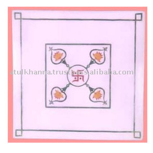 Suelo de Mármol Blanco Indio con Incrustaciones, Hermoso Diseño - Product Image 1