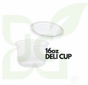 ซื้อขายส่ง16Oz Deli Coleslaw ถ้วยสลัดที่มีฝาปิด