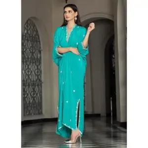 Women Dress Dubai Muslim Kaftans Latest Designs Woman Cheap Caftan Moroccan India Long Dresses African Tie Dye Kaftan