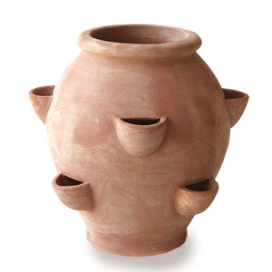 [Anny] - Jardinière à fraises - Pots à fraises en gros - Pot à fraises en terre cuite - Pots à fleurs en vrac - Poterie d'extérieur - Product Image 4