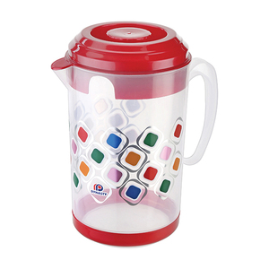 Jarra de plástico para agua de grado alimenticio, Color gradiente Popular, sin BPA, 2600 ml, Verano - Product Image 4
