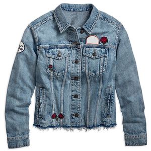 Chaqueta vaquera azul clásica, ropa de calle informal para hombres y mujeres, chaqueta vaquera de manga larga hecha para el día a día, atuendo elegante - Product Image 3