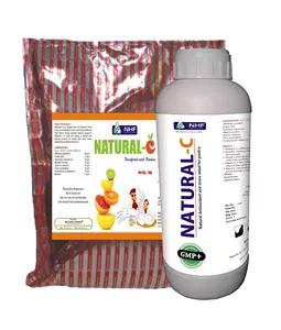 Vitamin C supplement for poultry birds that protects them from heat strokes and reduces mortality due to heat stress- Natural C