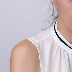 Pendientes Vintage de Diseño Único, Joyería Fina Turca, Joyería Artesanal de Plata de Ley 925 al por Mayor - Product Image 2