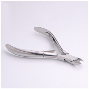 Recortador de cutículas de acero inoxidable de grado quirúrgico de precisión profesional 6mm mandíbula de resorte único ecológico para el cuidado de las uñas - Product Image 5
