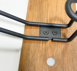 Rustic Coat Rack Treo Tường Coat Coat Rack Tường Gỗ Rắn Thông Gỗ Lối Vào Phòng Tắm Nhà Bếp Treo Quần Áo Hat Purse Bag - Product Image 5