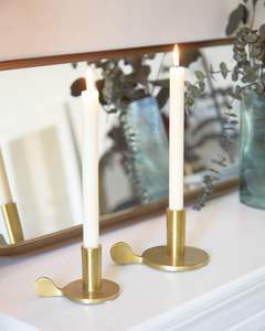 Bougeoir décoratif Bougeoir à suspendre pour mariage fantaisie de luxe conique avec bâton Bougeoir décoratif en métal - Product Image 2