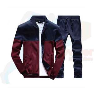 Survêtement Design Personnalisé Haute Qualité Décontracté 100% Coton Hiver Été Mode Vente Chaude pas cher prix 2PCS ensembles survêtements - Product Image 1