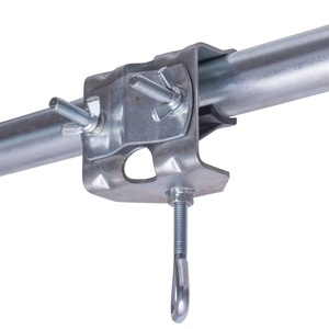Support de parasol de terrasse en acier galvanisé pour extérieur, avec pince de fixation - Product Image 6