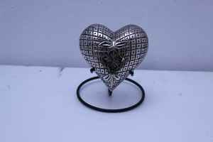 Souvenir de coeur bleu, urne de crémation, fournitures de funérailles, cuivworld inde - Product Image 5