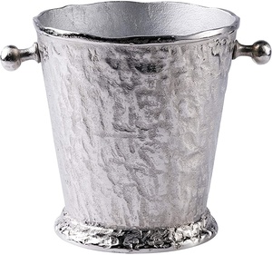 Seau à vin à champagne Seau à glace Refroidisseur de bar à bouteilles lourd pour les fêtes en plein air à l'intérieur ou tout type d'occasion Personnalisable - Product Image 1