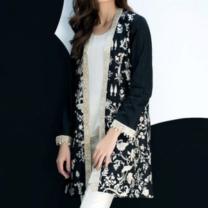 Chaqueta de EMBROIDERY---ON elegante con TOP, vestido de fiesta de PANT---FOR con apliques, trabajo para fiesta/boda = 2021 - Product Image 1