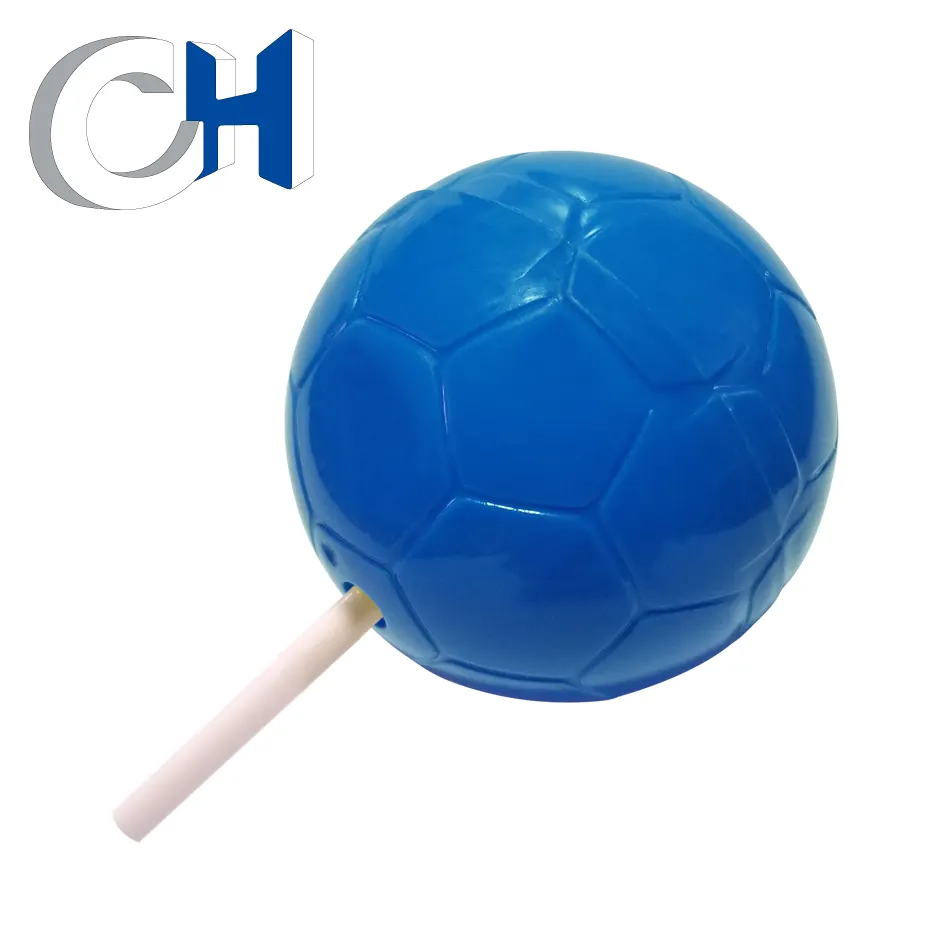 Hoge Kwaliteit Creative Gekleurde Plastic Pp Voetbal Bal Snoep Ei Speelgoed