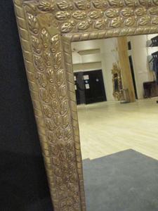 กระจกหุ้มโลหะคุณภาพสูงทําด้วยมือการออกแบบใหม่แฟนซีกระจกที่ทันสมัยคุณภาพสูงกระจกแกะสลัก - Product Image 2