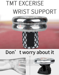 Muñequera deportiva de levantamiento de pesas con logotipo personalizado, muñequera de seguridad para entrenamiento y envolturas de mano para levantamiento de pesas - Product Image 4