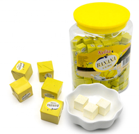 Sac halal d'emballage pour lait saveur, tissu floral, cube de bonbons, en forme de cube, pour boire du lait
