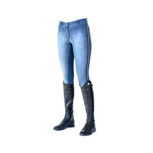 กางเกงรัดรูปขี่ม้าแบบเต็มที่นั่งสำหรับผู้หญิงกางเกงซิลิคอนขายร้อนผลิตภัณฑ์จากม้าอินเดีย - Product Image 1