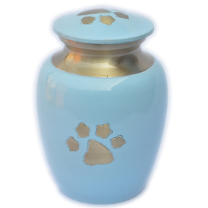 Decor Multiple Colored and Painted Finishing Design Cremation Urns With Best Quality Brass Metal Design Human Ashes Funeral Urns - Product Image 2