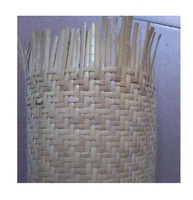 Rouleaux de tapis en rotin de 90 cm x 15 m - Matériel en polyester - Sangle tissée - Rotin (Sandy Whatsapp84587176063)