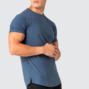 Camiseta OEM personalizada al por mayor, camiseta de manga corta para hombre, de algodón puro/poliéster y tela cómoda. - Product Image 4