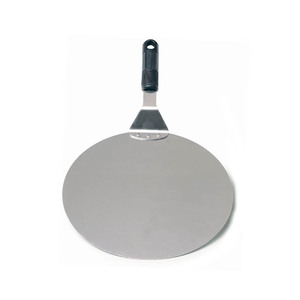 Pala para Pizza Redonda de Acero Inoxidable de 10 Pulgadas – Pala de Transferencia 18/0 para Pizza, Pan y Pasteles |   Apto para lavavajillas - Product Image 1