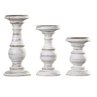 Support de bougie en bois de manguier antique naturel, support de bougie en bois pour la décoration de la maison, mariage, support de bougie le plus vendu