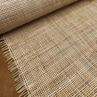 Rouleau de tressage décoratif en rotin écologique, couleur naturelle, plusieurs tailles (longueur 1 pied largeur 24 pouces), vente en gros