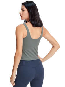 Manufacturer New fashion hollow out back women fitness tank <b>top</b> gym sports Tank <b>Top</b> - Product Image 2