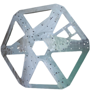 Engimech Precision 1X1 Meter Aluminium 6082 Dish Ring Casting Service pour grandes pièces de machines - Product Image 2